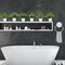 6 Pot Small Fake Plant Flowerpot Artificial Plastic Eucalyptus Plant Wheat Grass Shrub Plant Indoor Desk Coffee Table Bathroom Bedroom Home Decoration (6)